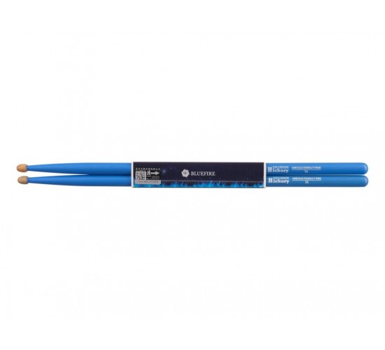 HUN 10104004 Colored Series Bluefire 5A BLUE Барабанные палочки, орех гикори, синие