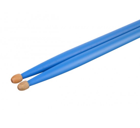 HUN 10104004 Colored Series Bluefire 5A BLUE Барабанные палочки, орех гикори, синие