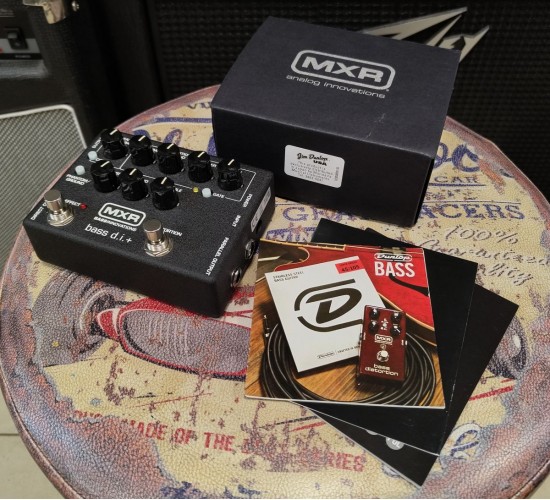 MXR M80 bass d.i.+ басовая педаль - преамп + дисторшн USED