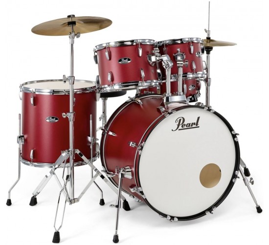 Pearl RS525SC/C747 барабанная установка, серия Roadshow, цвет 747 Matte Red (матовый красный)