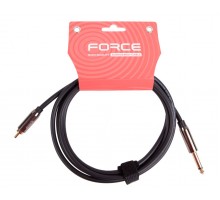 Force FLC-09/2 аудио шнур jack 1/4 " моно - RCA, 2 метра