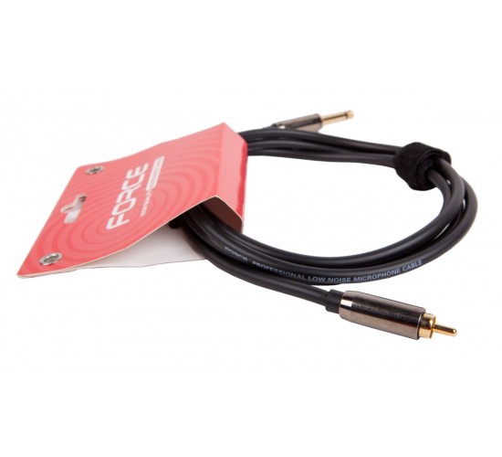 Force FLC-09/2 аудио шнур jack 1/4 " моно - RCA, 2 метра
