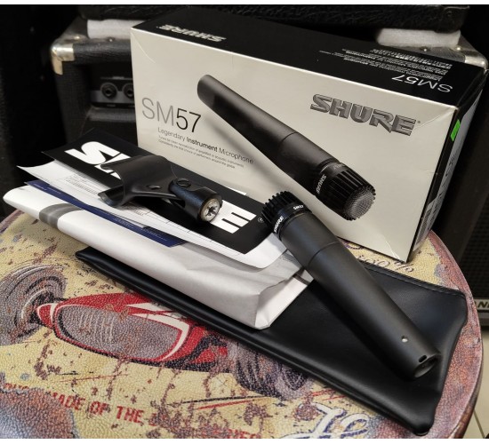 Shure SM57-LCE динамический инструментальный микрофон, Мексика 2008 USED