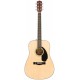 Fender CD-60S Dread NAT WN Акустическая гитара