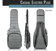 Bag&Music BM1180 Electro Casual Plus Чехол для электрогитары, цвет платиновый