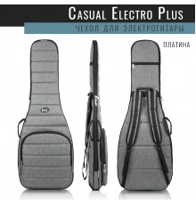 Bag&Music BM1180 Electro Casual Plus Чехол для электрогитары, цвет платиновый