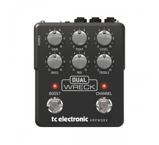 TC Electronic Dual Wreck Preamp двухканальный гитарный предусилитель, педаль