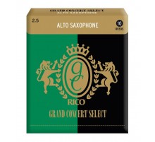 Rico RGC10ASX250 Grand Concert Select Трость для саксофона альт, размер 2.5, 1 шт
