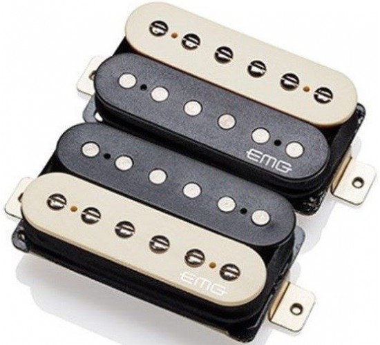 EMG Super 77 Zebra Set Комплект активных звукоснимателей для 6-струнной электрогитары