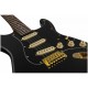 JET JS-380 BK G электрогитара, Stratocaster, цвет чёрный