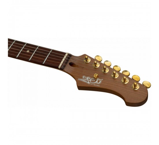 JET JS-380 BK G электрогитара, Stratocaster, цвет чёрный