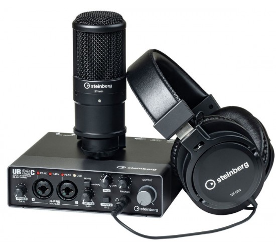 Steinberg UR22C Recording Pack комплект для звукозаписи