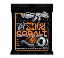 Ernie Ball 2733 струны для бас-гитары Cobalt Bass Hybrid Slinky (45-65-85-105) обмотка кобальт