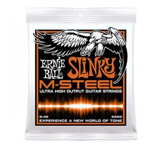Ernie Ball 2922 струны для эл.гитары M-STEEL Hybrid Slinky (9-11-16-26-36-46)