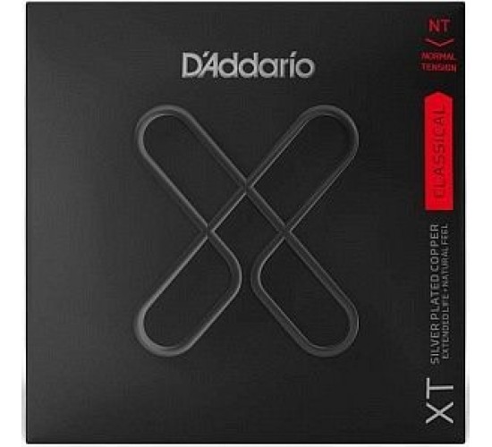D'Addario XTC45 Комплект струн для классической гитары, посеребр., норм.натяжение, с покрытием