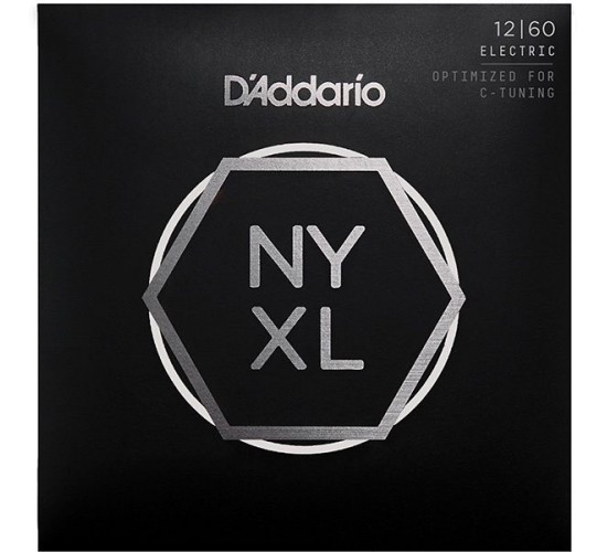 D'Addario NYXL1260 Комплект струн для электрогитары, Extra Heavy, 12-60