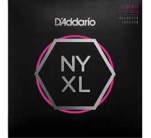 D'Addario NYXL0940BT Комплект струн для электрогитары, Super Light, 09-40