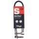 Stagg SPC030L DL гитарный патч шнур, jack-jack, длина 30см