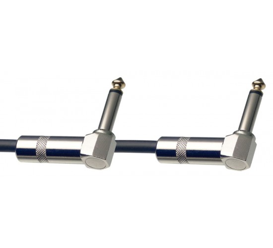 Stagg SPC030L DL гитарный патч шнур, jack-jack, длина 30см