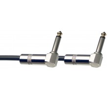 Stagg SPC010L DL гитарный патч шнур, jack-jack, длина 10 см