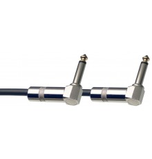 Stagg SPC010L DL гитарный патч шнур, jack-jack, длина 10 см