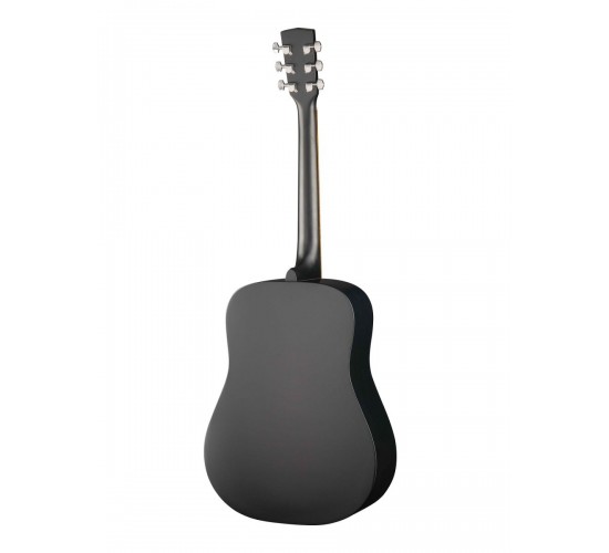 Cort AD810 BKS акустическая гитара, корпус дредноут, цвет черный матовый