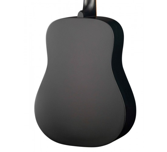 Cort AD810 BKS акустическая гитара, корпус дредноут, цвет черный матовый
