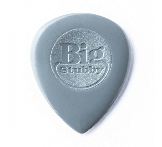 Dunlop Nylon Big Stubby Медиатор, толщина 2,0мм