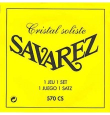 Savarez 570CS Cristal Soliste Yellow high tension струны для классической гитары нейлон