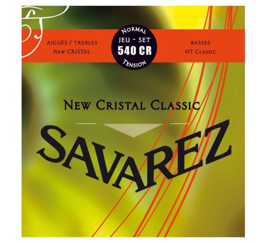 Savarez 540CR New Cristal Classic Red standard tension струны для кл. гитары нейлон