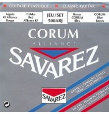 Savarez 500ARJ Corum Alliance Red/ Blue medium-high tension струны для кл. гитары нейлон