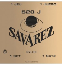 Savarez 520J Carte Jaune Traditional Yellow very high tension струны для классической гитары нейлон