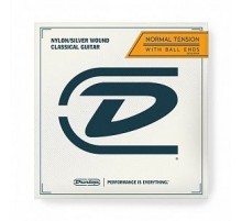 Dunlop DCV100NB Performance Series комплект струн для классической гитары, посребр.медь, шарики