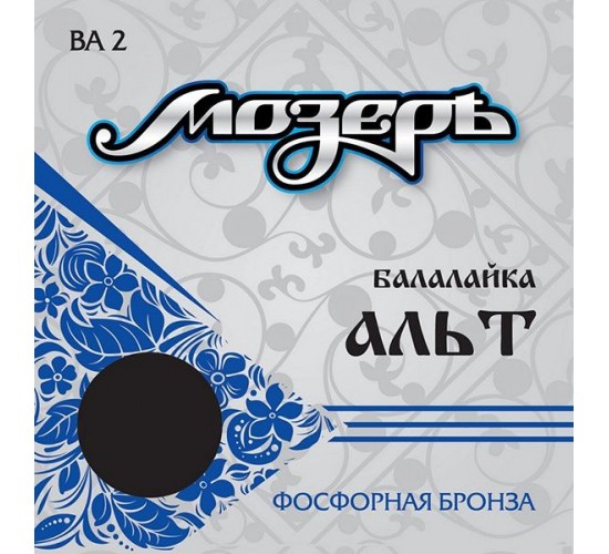 Мозеръ BA2 Комплект струн для балалайки альт