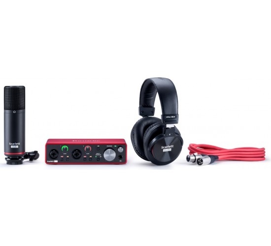 FOCUSRITE Scarlett 2i2 Studio 3rd Gen USB студийный комплект