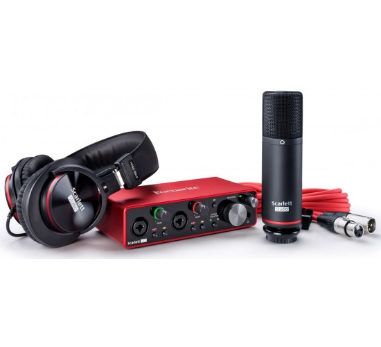 FOCUSRITE Scarlett 2i2 Studio 3rd Gen USB студийный комплект