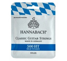 Hannabach 500HT комплект струн для классической гитары, посеребренная медь, сильное натяжение