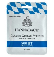 Hannabach 500HT комплект струн для классической гитары, посеребренная медь, сильное натяжение