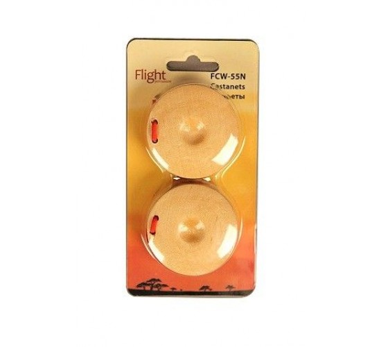 Flight FCW-55N Кастаньеты деревянные (пара)