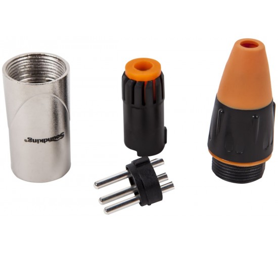 Soundking CX3M008 разъем XLR, male, влагостойкий, можно использовать под водой
