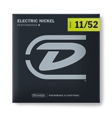 Dunlop DEN1152 Performance + комплект струн для электрогитары, никелированные, Medium/Heavy, 11-52