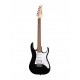 Homage HEG340BK Электрогитара Ibanez SSH, цвет черный