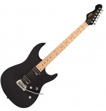 Vintage V6M24BK электрогитара, HH, Tremolo Wilkinsion, цвет черный