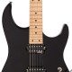 Vintage V6M24BK электрогитара, HH, Tremolo Wilkinsion, цвет черный