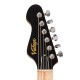 Vintage V6M24BK электрогитара, HH, Tremolo Wilkinsion, цвет черный