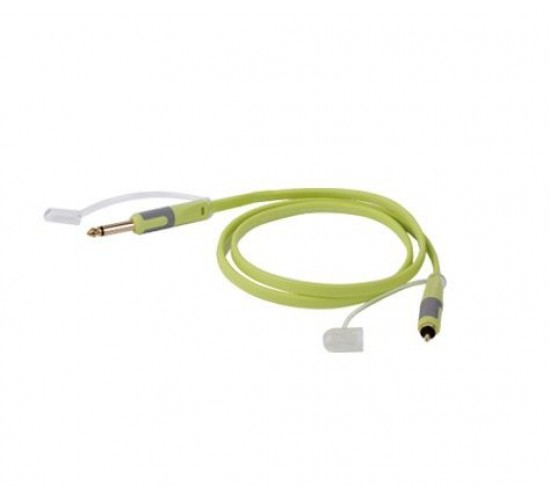 Soundking BJR102-5M Кабель инструментальный TS 6.35мм - RCAm, плоский, 5м