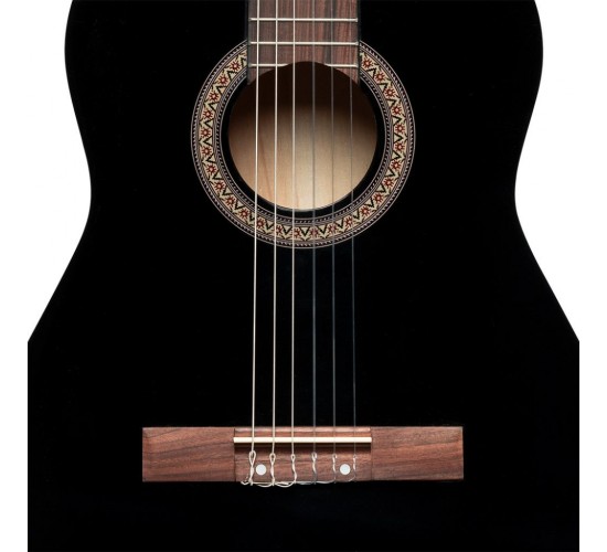 Stagg SCL50 3/4-BLK классическая гитара, размер 3/4, цвет черный