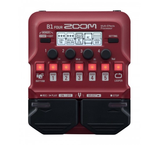 Zoom B1 FOUR басовый процессор