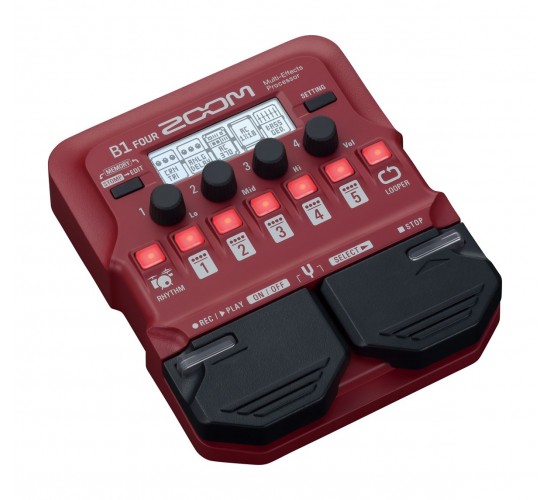 Zoom B1 FOUR басовый процессор