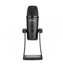 Boya BY-PM700 конденсаторный USB микрофоном совместимый с компьютерами Windows и Mac.